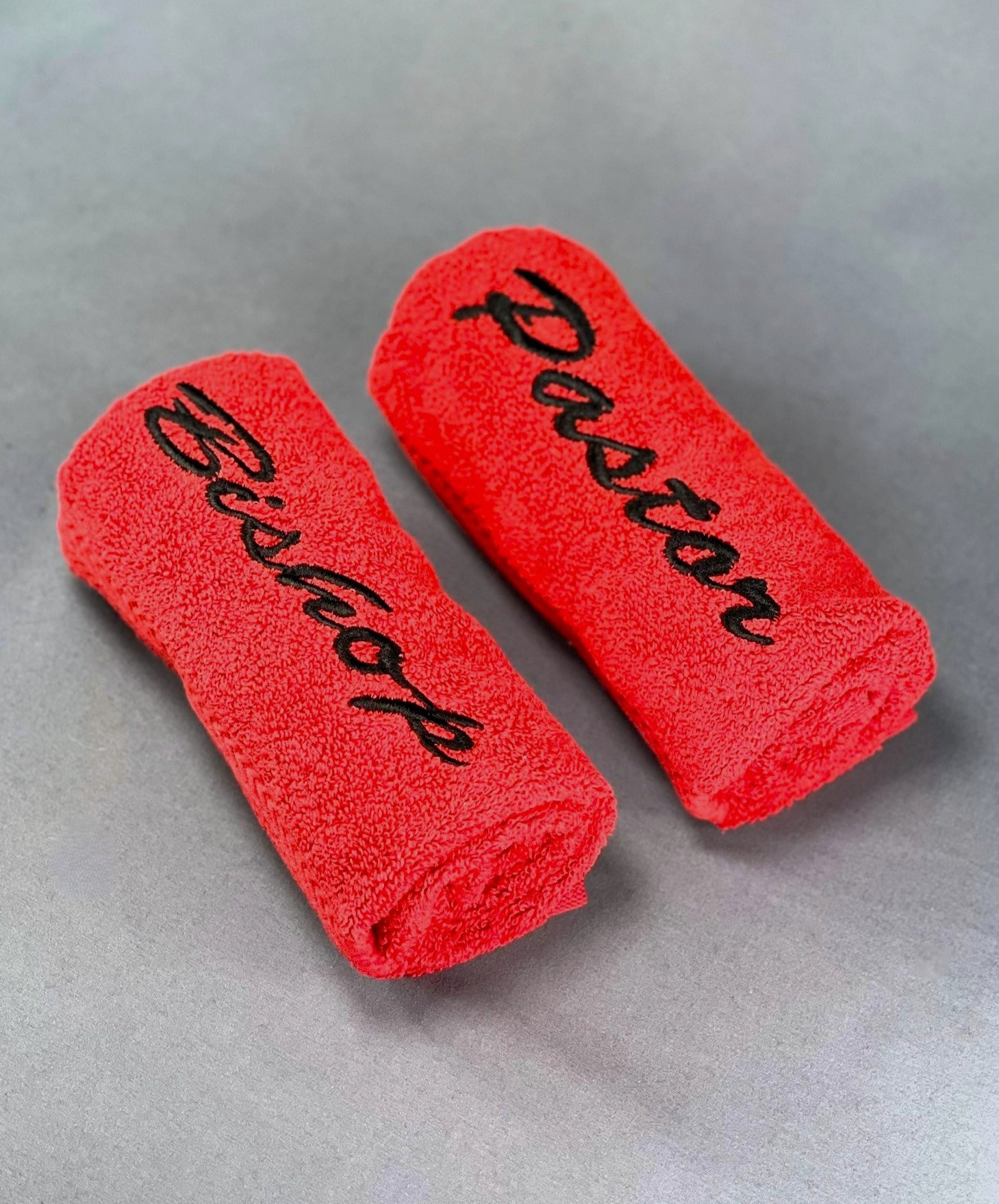 Pastor and Bishop Towel Red pandbtowel-Red